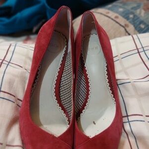 Elegant Red Women's Heels